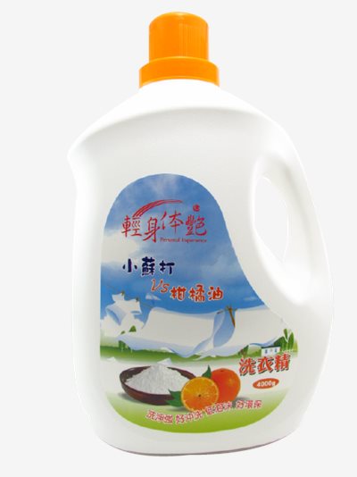 輕身体艷柑橘洗衣精 -4000ml 4入一箱