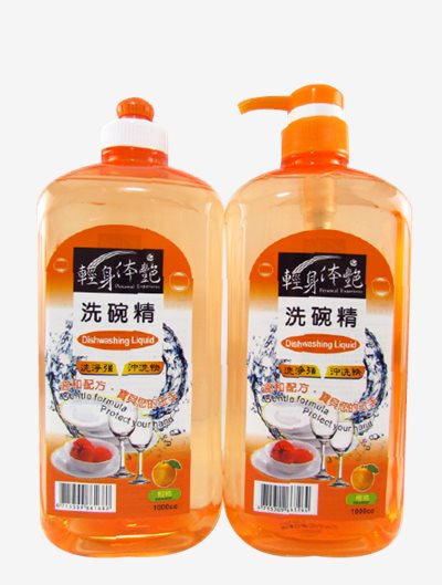 輕身体艷柑橘洗潔精l-拉+壓頭 6組一箱
